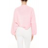 Balloon-Sleeve Shrug Sweater